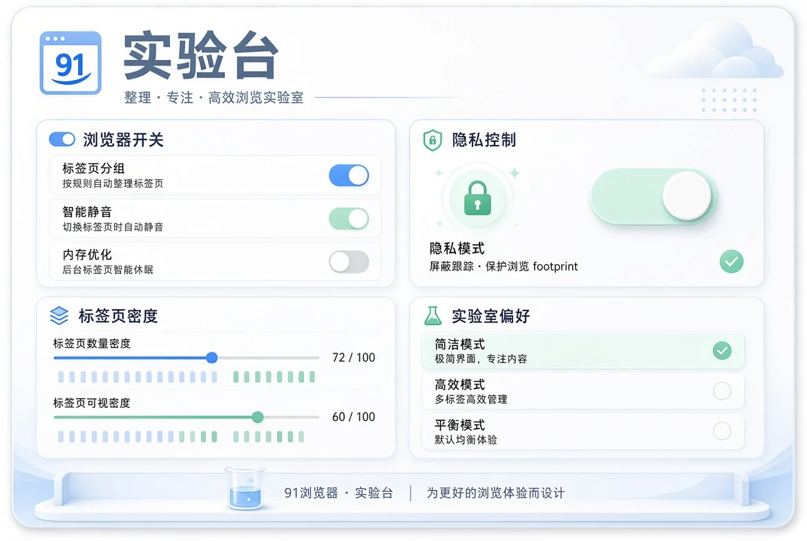 实验台浏览体验说明